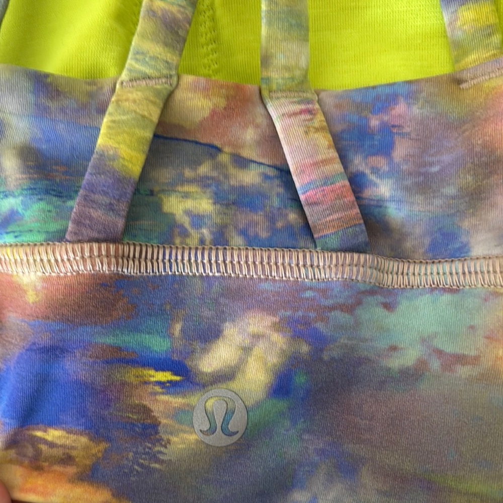 Colorful Abstract Crop Top - Picture 3 of 3